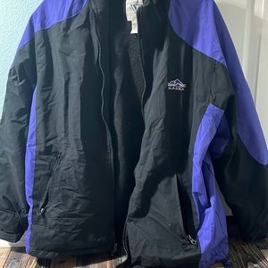 LArtic Image purple & black coat